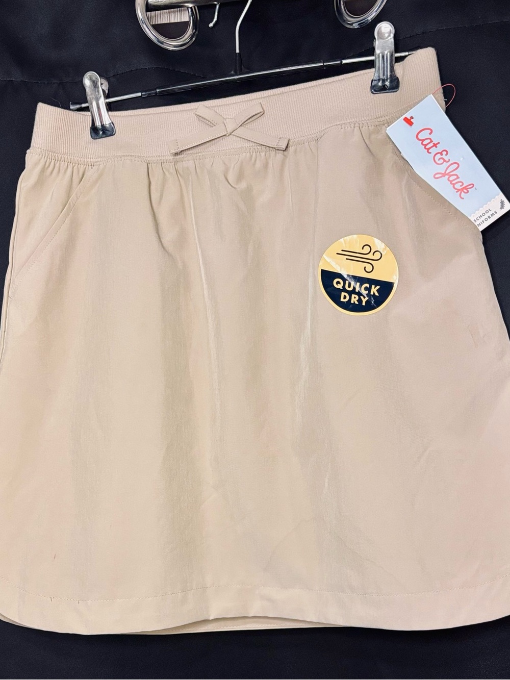 Cat & Jack Girl’s Quick Dry Beige Skirt